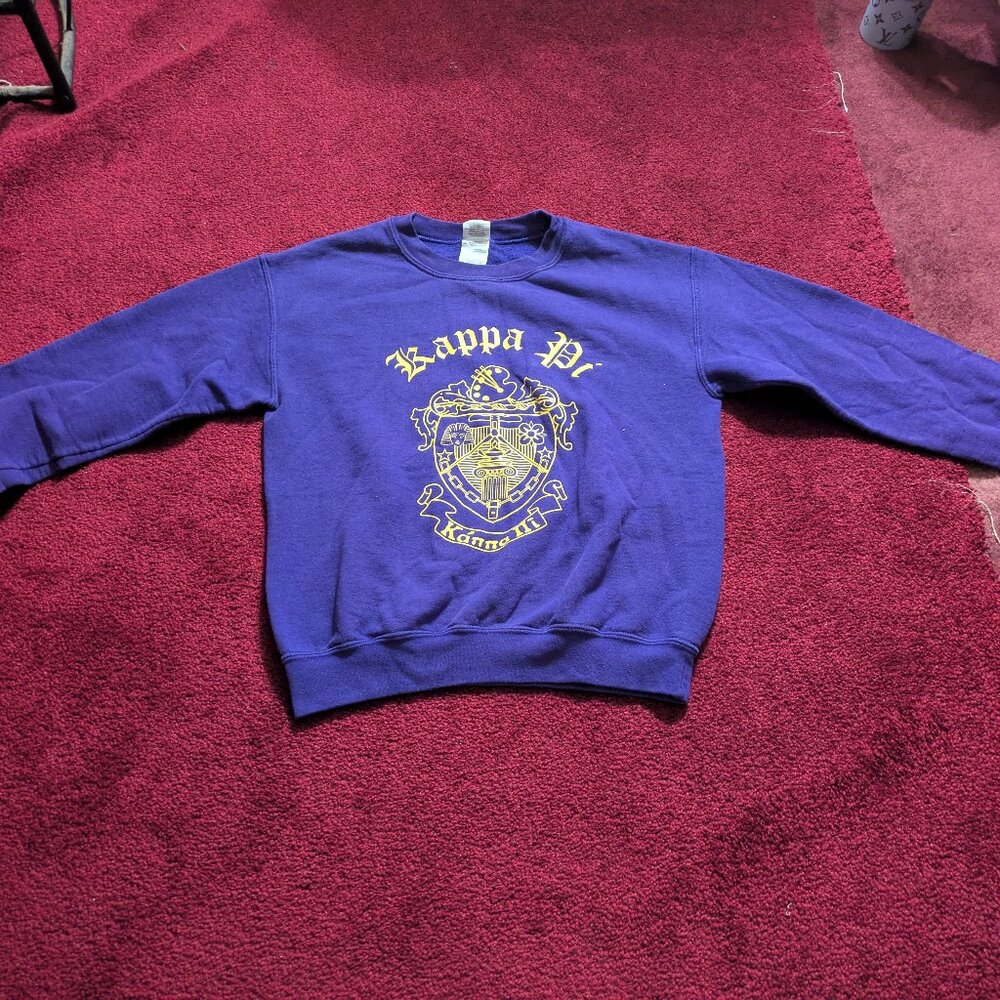GILDAN Purple Long Sleeve Graphic Tee Shirt Women’s Size S | Casual Streetwear